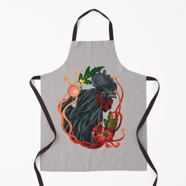 Item preview, Rooster and spider mum designed and sold by KnowingWonder.