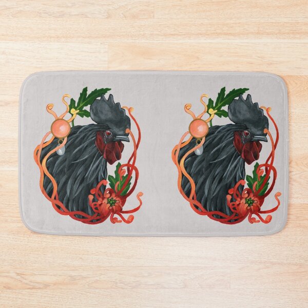 Item preview, Rooster and spider mum designed and sold by KnowingWonder.