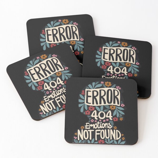 Item preview, Error 404:Emotions Not Found designed and sold by MillenniumDrip.