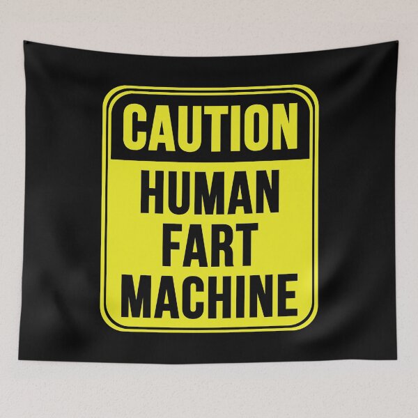 Item preview, Human Fart Machine designed and sold by MarkMySign.