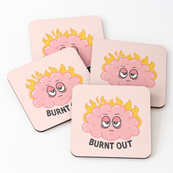 Item preview, Burnt Out Brain designed and sold by Dani Moffet.