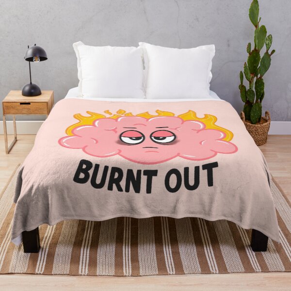 Item preview, Burnt Out Brain designed and sold by Dani Moffet.