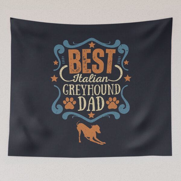 Item preview, Best Italian Greyhound Dad designed and sold by Iluvmygreyhound.