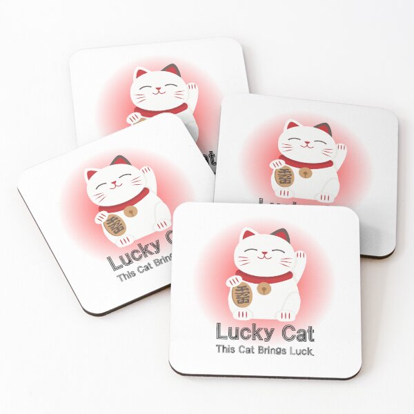 Item preview, ” Lucky Cat " Tee , This T-shirt brings prosperity! designed and sold by Wabi-SabiStudio.