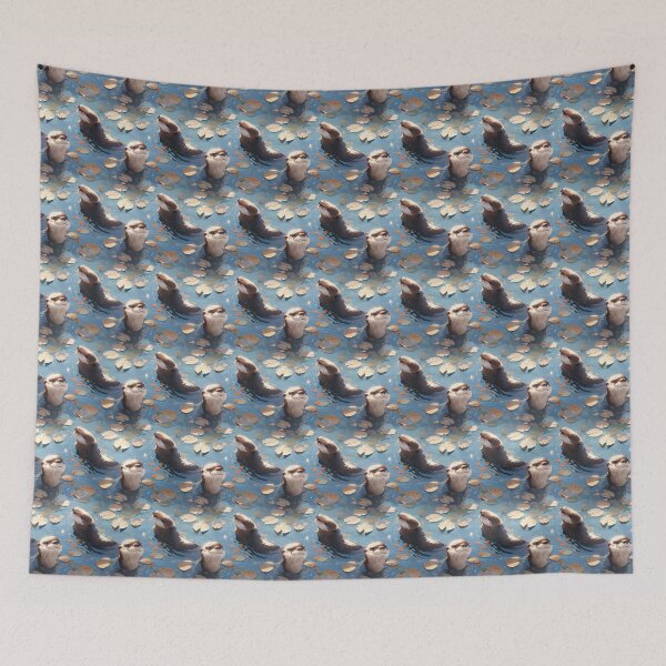 Item preview, Niji Otter | Cute Niji Pattern designed and sold by JackrabbitPub.