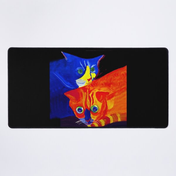 Item preview, Colorful Cats Daisy and Morris designed and sold by Carlo Varo.