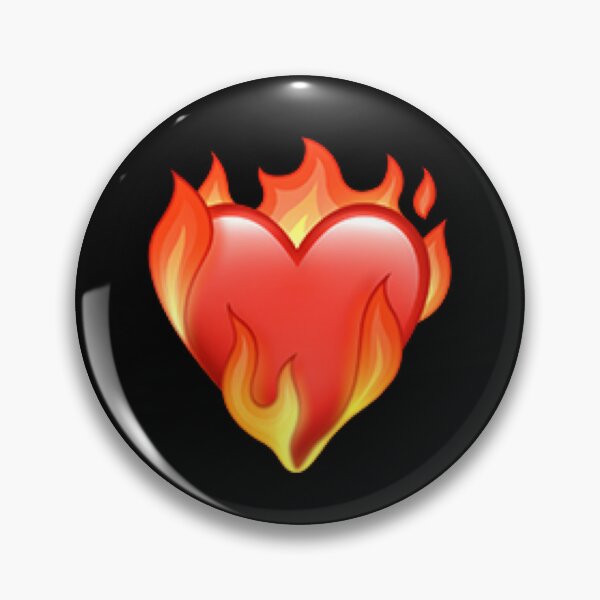 Item preview, Heart on Fire Emoji designed and sold by Popular-Gifts.