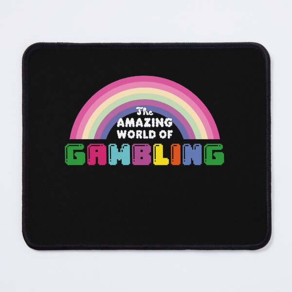 Item preview, The Amazing World Of Gambling. Gumball Parody Satire Pun. Controversial Dark Gambler Humor designed and sold by SillyMerchant.
