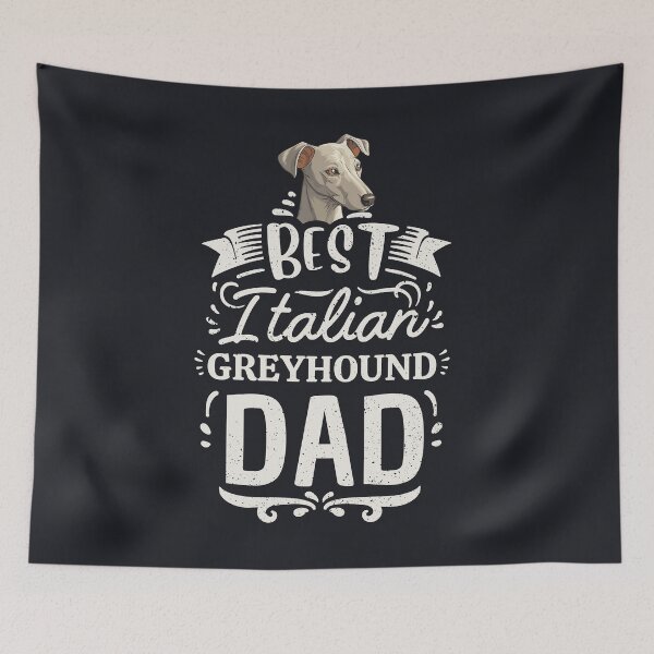 Item preview, Best Italian Greyhound Dad designed and sold by Iluvmygreyhound.