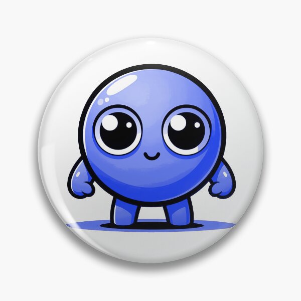 Item preview, CUTE BLUE PEA (ERVILHA AZUL FOFA) designed and sold by GMICHAELSF.