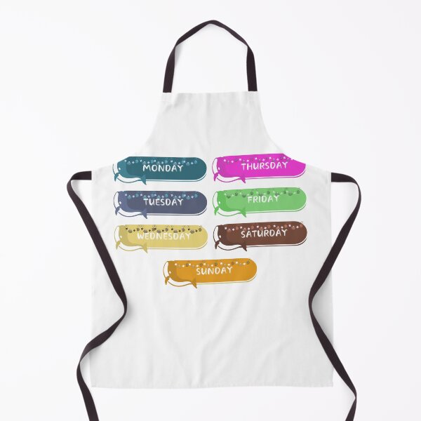 Item preview, Days of the week designed and sold by aquatickawaii.