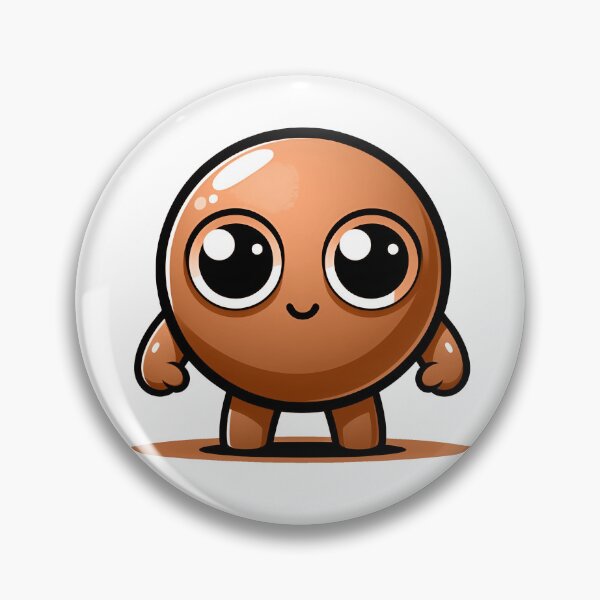 Item preview, CUTE BROWN PEA (ERVILHA MARROM FOFA) designed and sold by GMICHAELSF.