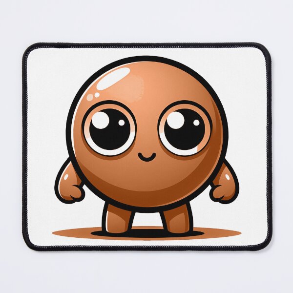 Item preview, CUTE BROWN PEA (ERVILHA MARROM FOFA) designed and sold by GMICHAELSF.