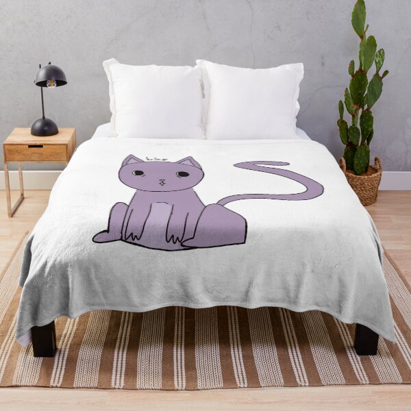Item preview, Weird purple cat designed and sold by RadOpossum.