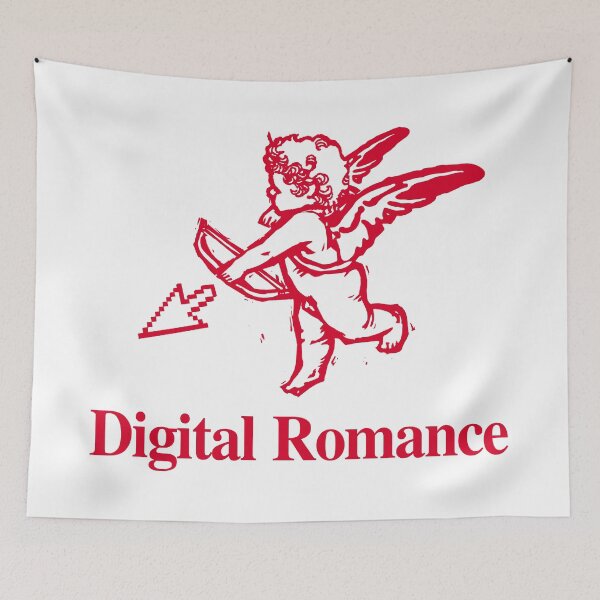 Item preview, Digital Romance Love Beyond Borders: Navigating LDR Adventures with Virtual Romance, Digital Hugs, and Heartfelt Connections designed and sold by artworkathome.