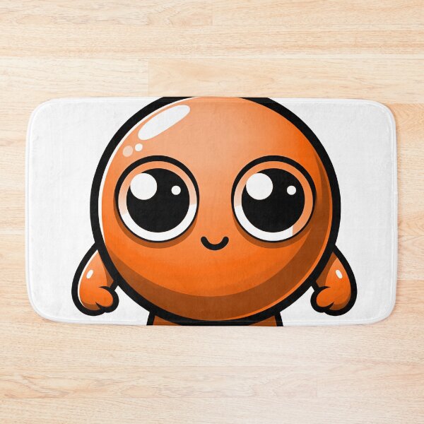 Item preview, CUTE ORANGE PEA (ERVILHA LARANJA FOFA) designed and sold by GMICHAELSF.