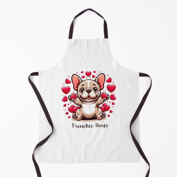 Item preview, Frenchie Hugs & Valentine Wishes designed and sold by creativechaster.
