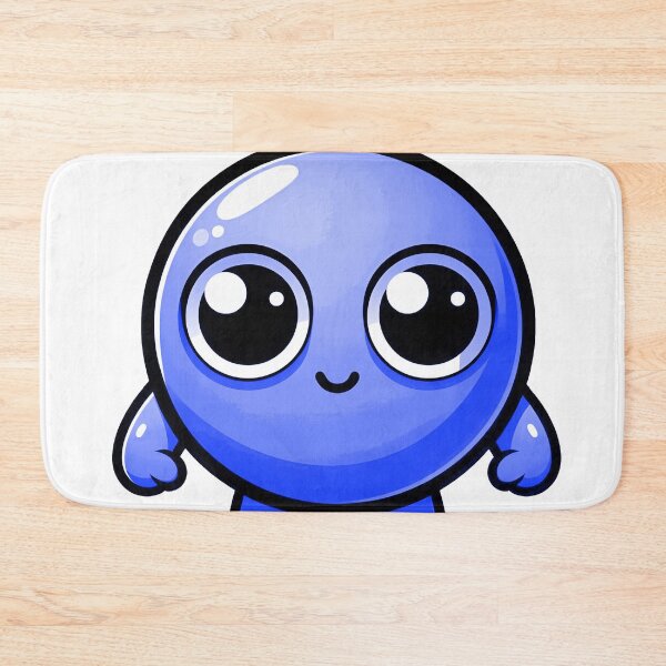 Item preview, CUTE BLUE PEA (ERVILHA AZUL FOFA) designed and sold by GMICHAELSF.