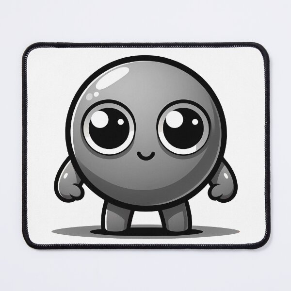 Item preview, CUTE GRAY PEA (ERVILHA CINZA FOFA) designed and sold by GMICHAELSF.