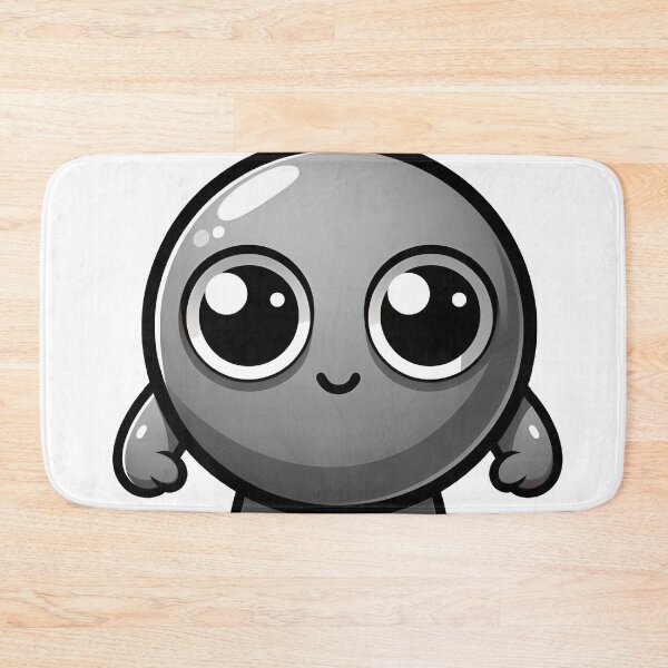 Item preview, CUTE GRAY PEA (ERVILHA CINZA FOFA) designed and sold by GMICHAELSF.