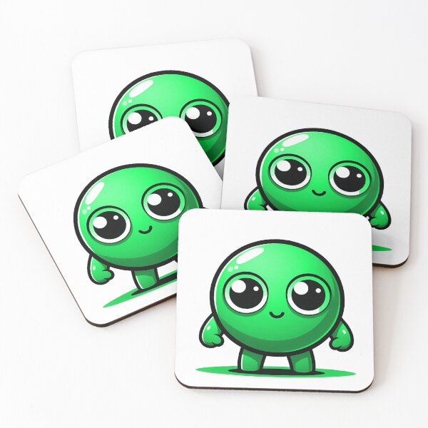 Item preview, CUTE GREEN PEA (ERVILHA VERDE FOFA) designed and sold by GMICHAELSF.