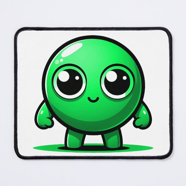 Item preview, CUTE GREEN PEA (ERVILHA VERDE FOFA) designed and sold by GMICHAELSF.