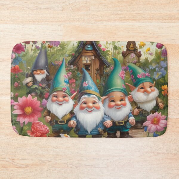 Item preview, Cute Spring Gnome  designed and sold by Tamas Das.