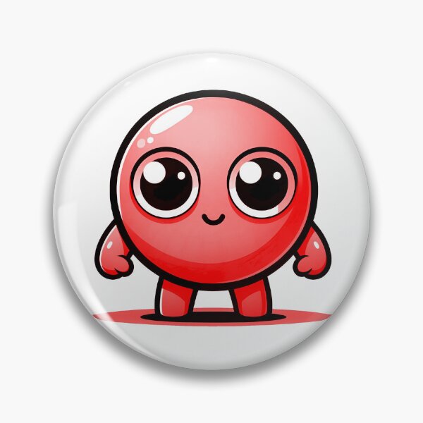 Item preview, CUTE RED PEA (ERVILHA VERMELHA FOFA) designed and sold by GMICHAELSF.