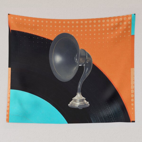 Item preview, Vintage gramophone Retro Design designed and sold by simplestic.