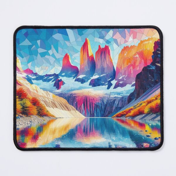 Item preview, Torres del Paine National Park - The Blue Towers designed and sold by HausKatz.