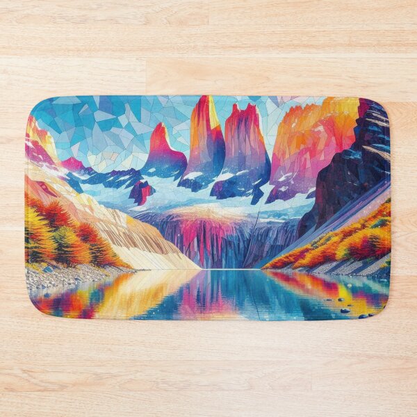 Item preview, Torres del Paine National Park - The Blue Towers designed and sold by HausKatz.