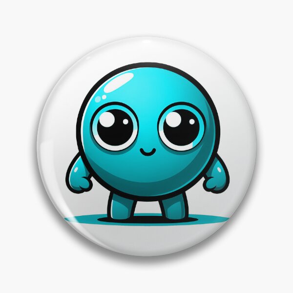 Item preview, CUTE CYAN PEA (ERVILHA CIANO FOFA) designed and sold by GMICHAELSF.