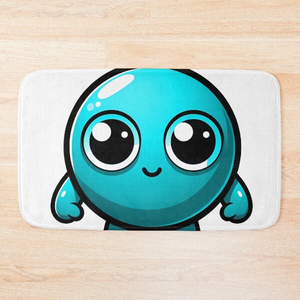 Item preview, CUTE CYAN PEA (ERVILHA CIANO FOFA) designed and sold by GMICHAELSF.