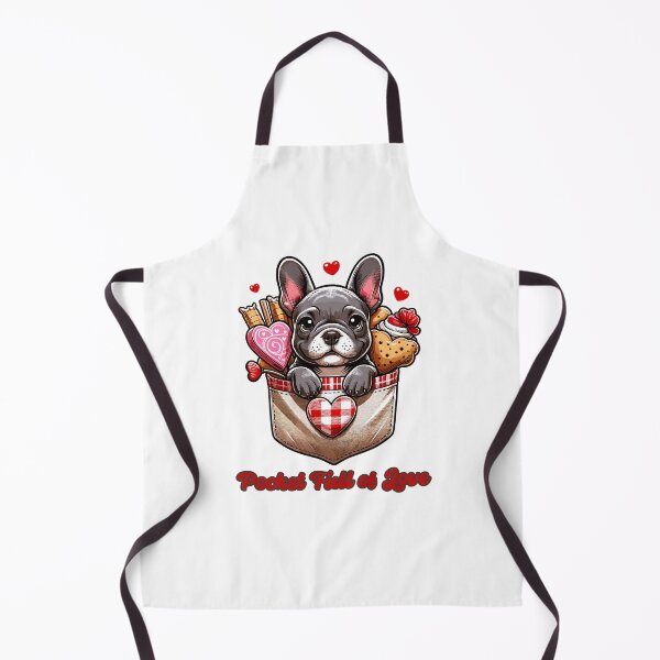 Item preview, Frenchie in a Pocket: Heart Treats designed and sold by creativechaster.