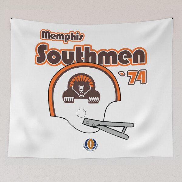 Item preview, Memphis Southmen Helmet designed and sold by TeeArcade84.