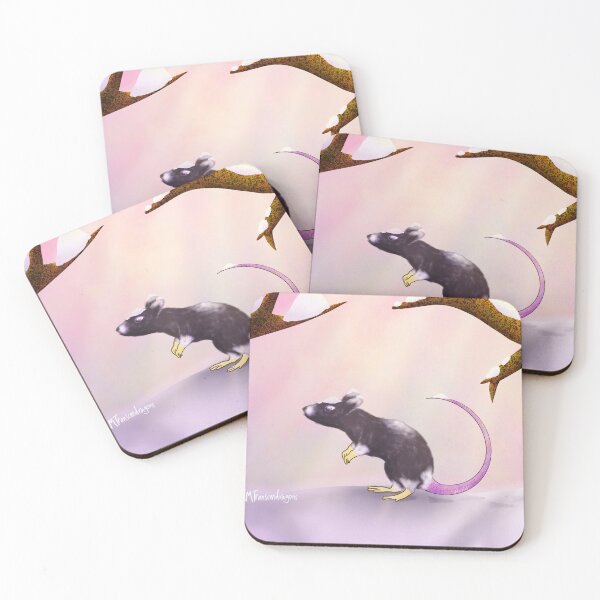 Item preview, Nonbinraty (Nonbinary Rat with Background)  designed and sold by Transcendragons.