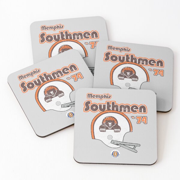 Item preview, Distressed Memphis Southmen Helmet designed and sold by TeeArcade84.