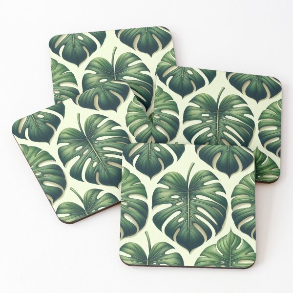 Item preview, Tropical Monstera Delight - Lush Green Leaf Design designed and sold by Botanic Designs.