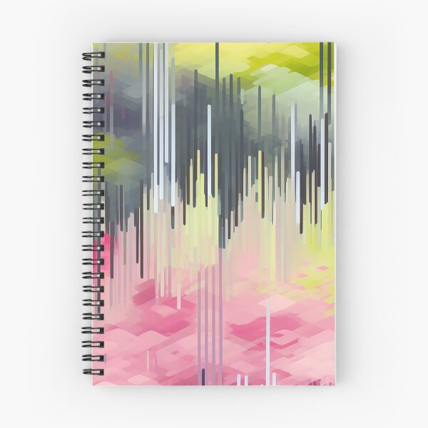 Item preview, Spring Glitch Art 04 - Green Mountains designed and sold by JoanNinjaHen.