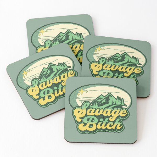 Item preview, Savage Bitch Retro Nature by Sunshine Firecracker designed and sold by SavageBitch(tm).