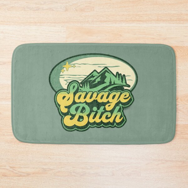 Item preview, Savage Bitch Retro Nature by Sunshine Firecracker designed and sold by SunFirecracker.