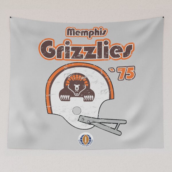 Item preview, Distressed Memphis Grizzlies Helmet designed and sold by TeeArcade84.