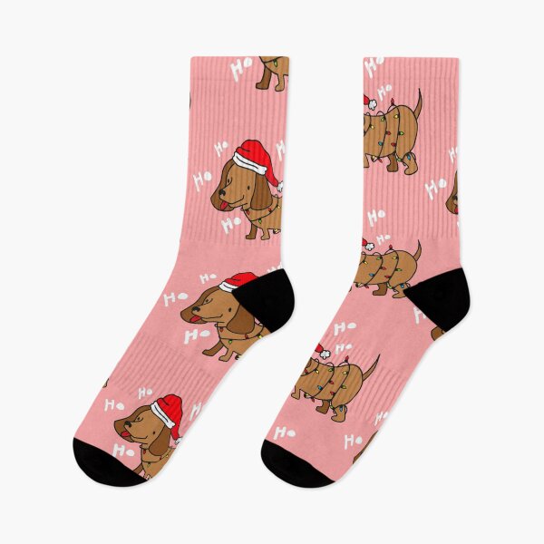 Item preview, Dachshund Merry Christmas designed and sold by VanReke.