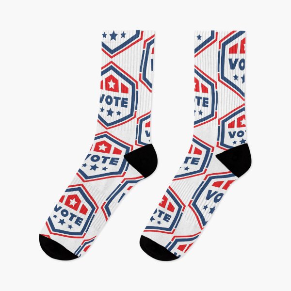 Item preview, Vote Red, White, and Blue Retro  designed and sold by ArtMeetsPizza.