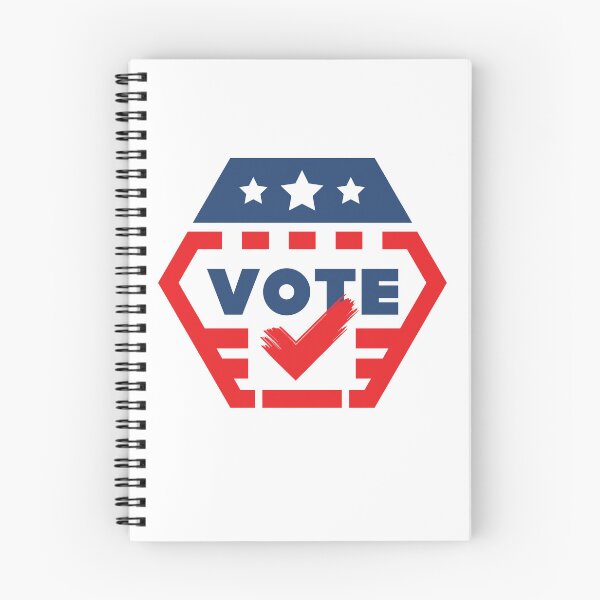 Item preview, Vote Red, White, and Blue Retro Checkmark designed and sold by ArtMeetsPizza.