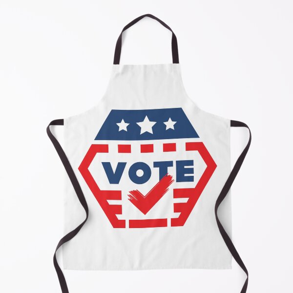 Item preview, Vote Red, White, and Blue Retro Checkmark designed and sold by ArtMeetsPizza.