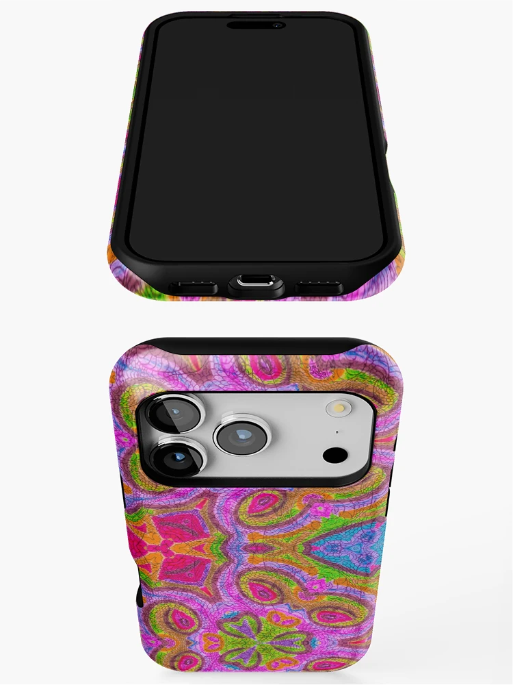 Thumbnail 3 of 4, iPhone Case, Pattern flow designed and sold by The Hand That Listens.