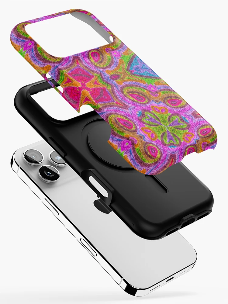 Thumbnail 2 of 4, iPhone Case, Pattern flow designed and sold by The Hand That Listens.