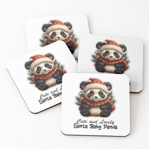 Item preview, Cute and Lovely Santa Panda-Christmas Santa Sweet Panda designed and sold by Mohammed Sohail Khan.