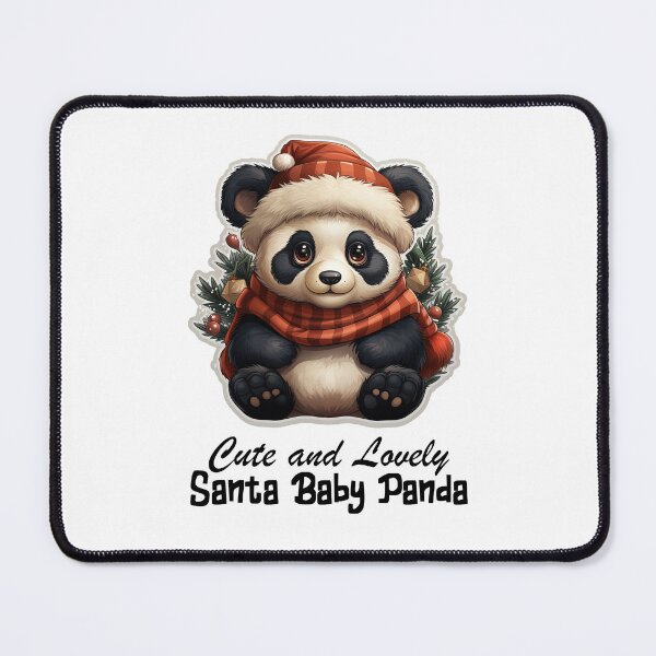 Item preview, Cute and Lovely Santa Panda-Christmas Santa Sweet Panda designed and sold by Mohammed Sohail Khan.